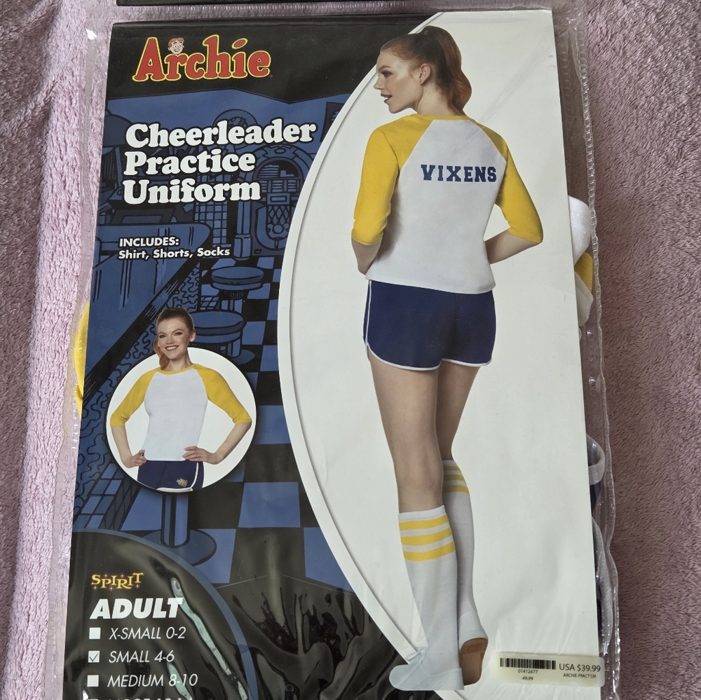 Archie Cheerleader Practice Uniform